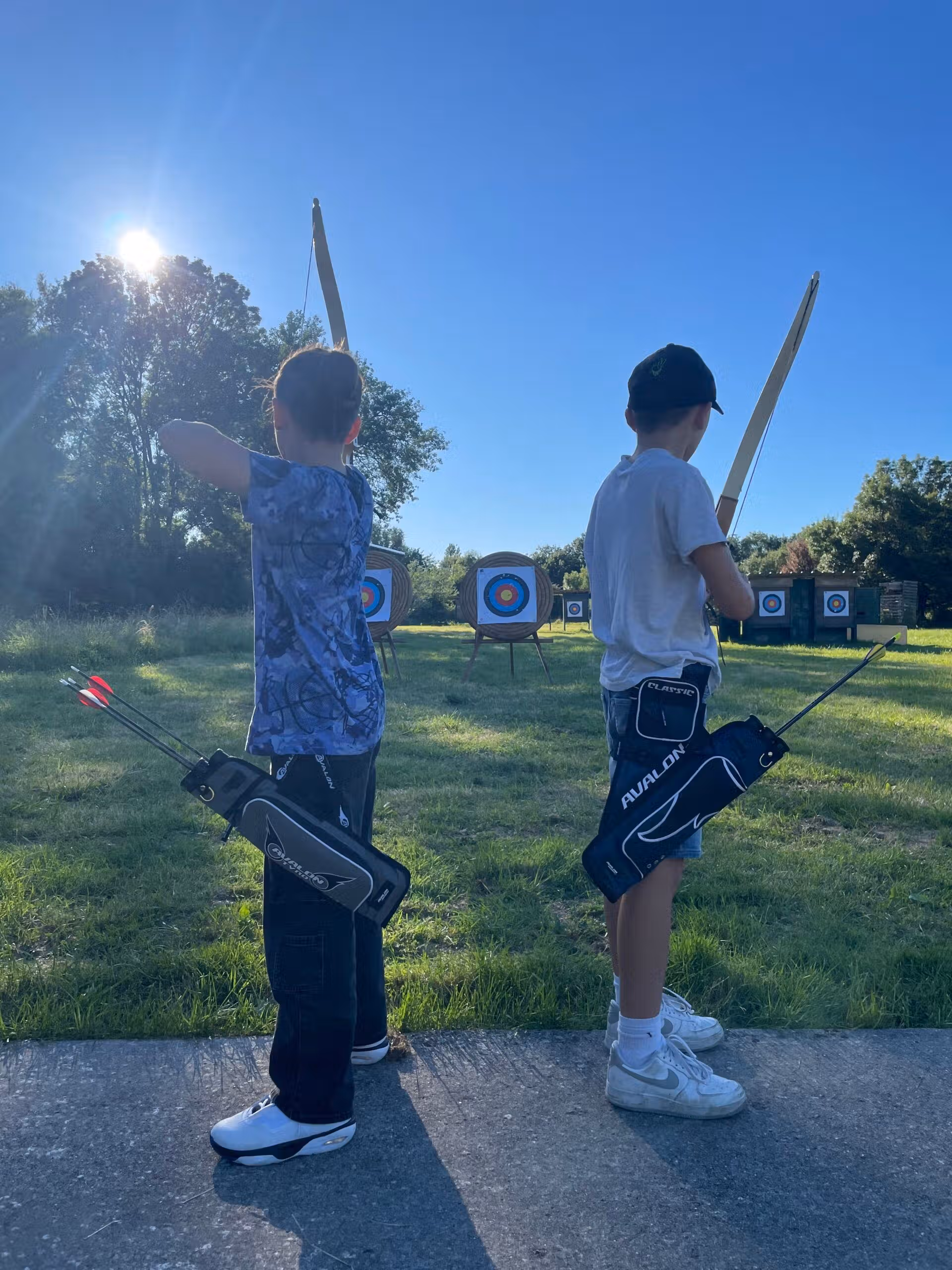 Photo souvenir des Archers de la Tublerie